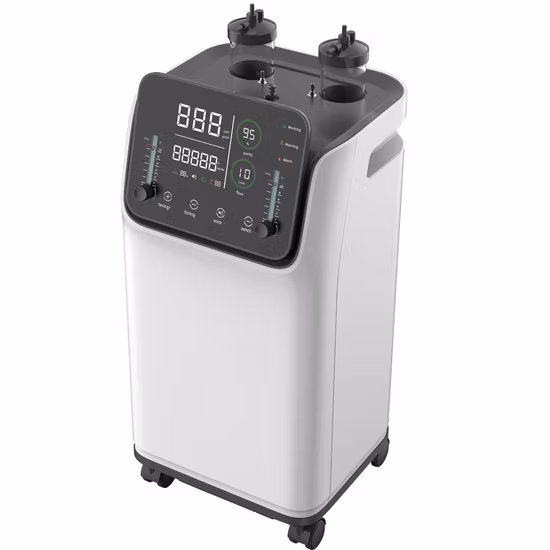 10L 酸素濃縮器、ネブライザーおよびリモコン付き、純度 95%、220V/110V、50Hz/60Hz